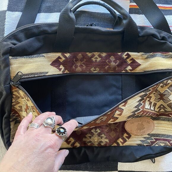 The Pack Shack Computer Messenger Shoulder Bag. Excellent Shape! Big! Rare. USA. - Picture 5 of 16